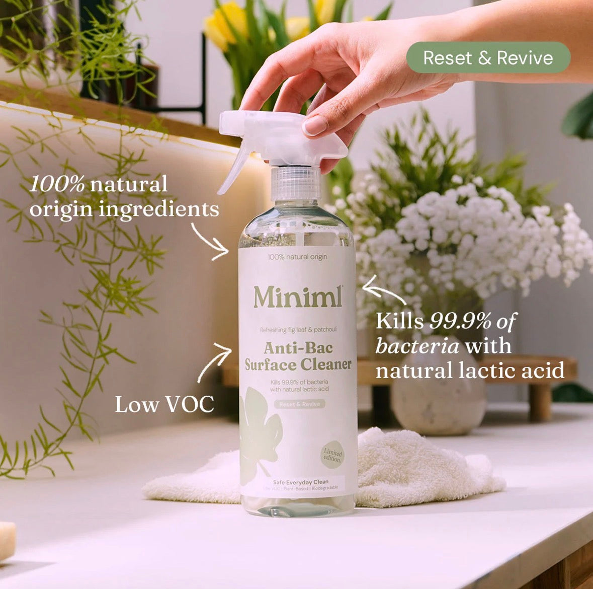 Miniml Patchouli & Aloe Vera Kitchen Bundle