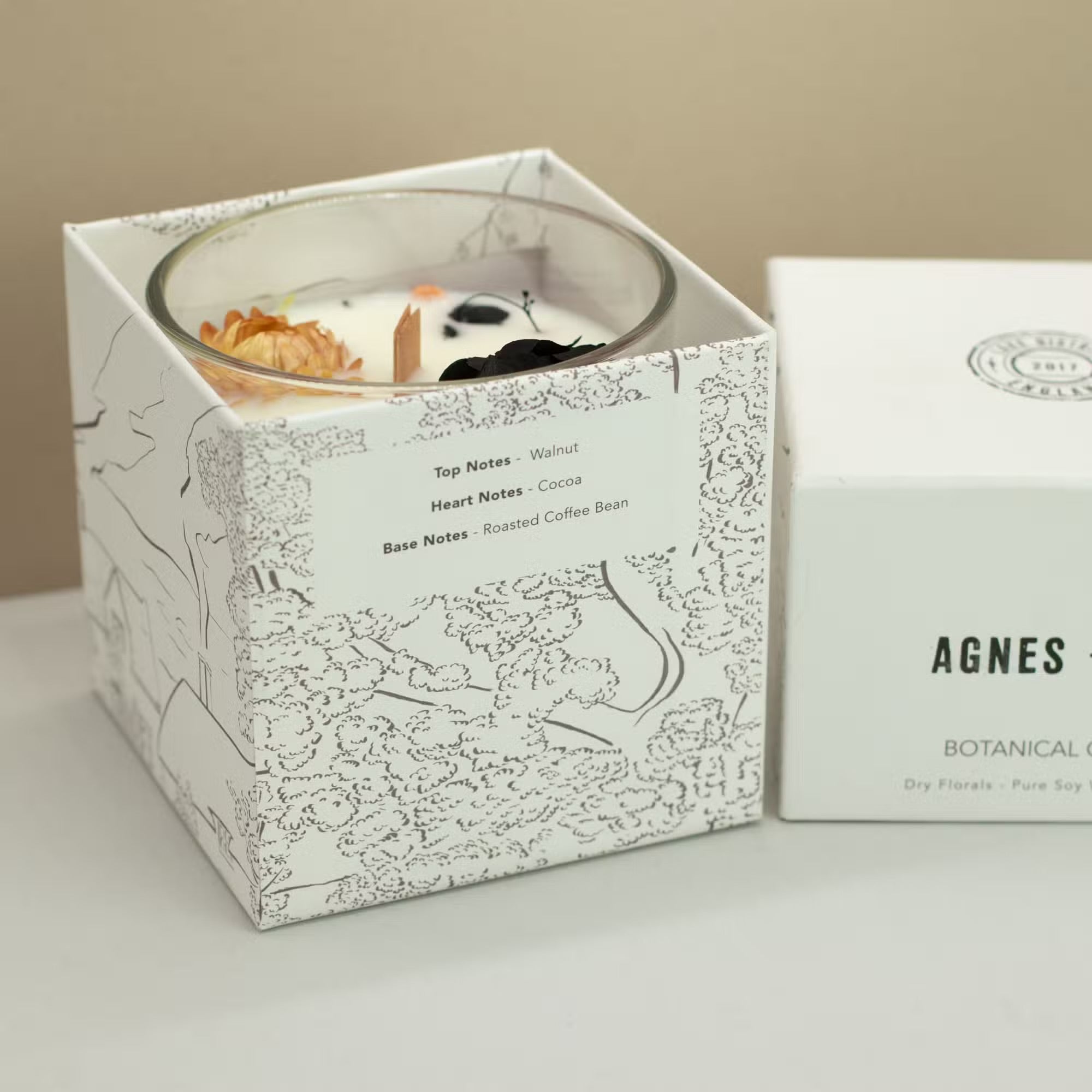 Agnes + Cat Botanical Soy Wax Candle Large