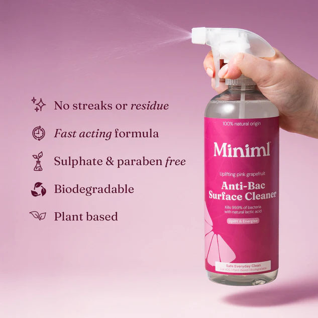 6 x Anti-Bac Surface Cleaner - Uplifting Pink Grapefruit - 750ML