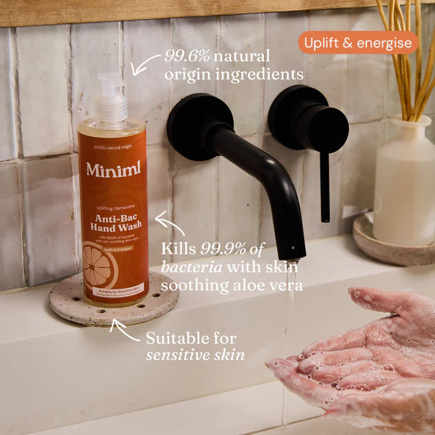 Miniml 6 x Anti-Bac Hand Soap - Uplifting Clementine